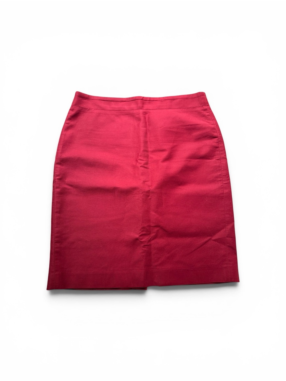 J. Crew Crimson Pencil Skirt